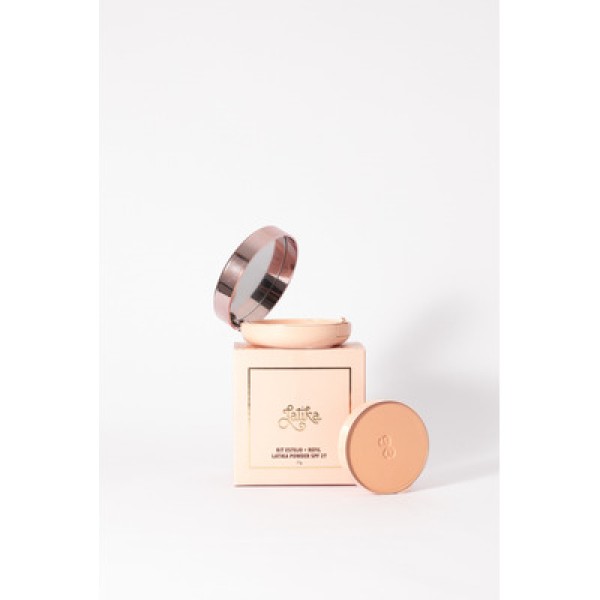 Po Compacto Estojo Powder + Refil Fps 27 Bege Claro - Latika