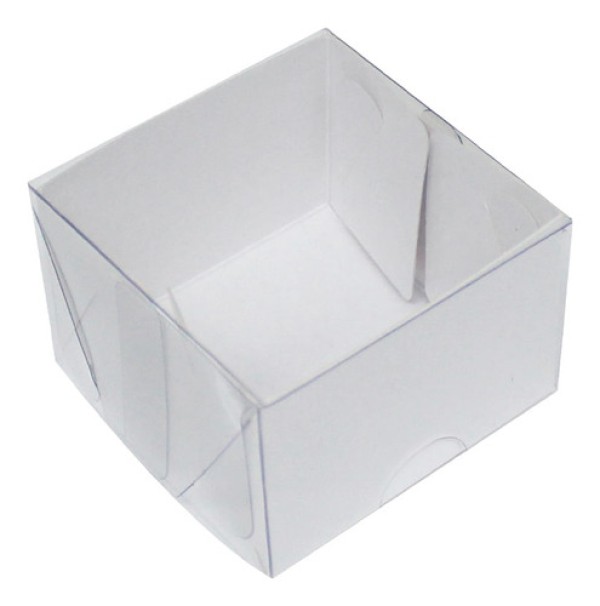 Encontraproduto.com.br - Caixa Para Doces Quadrada N°1 Kraft 6x6x4cm com 10 un YINPACK
