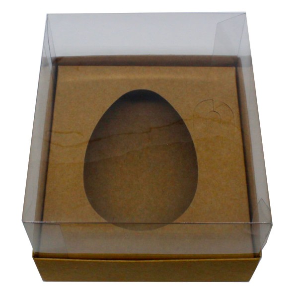 Encontraproduto.com.br - Caixa Ovo Colher Páscoa Kraft 100g Com 5 Unidades