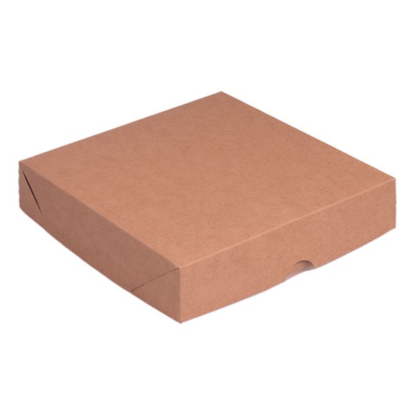 Encontraproduto.com.br - Caixa N8 Papel Com Tampa Quadrada Kraft 5 Unidades P0541 YINPACK