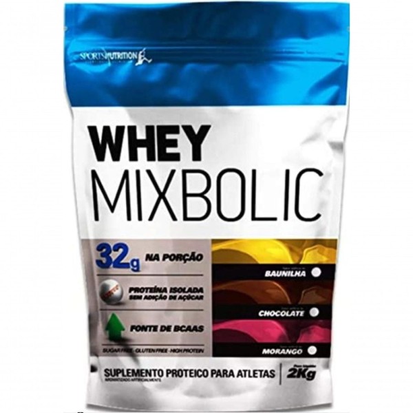 Whey Protein Mix Bolic 2Kg Sport Nutrition Sabor Chocolate