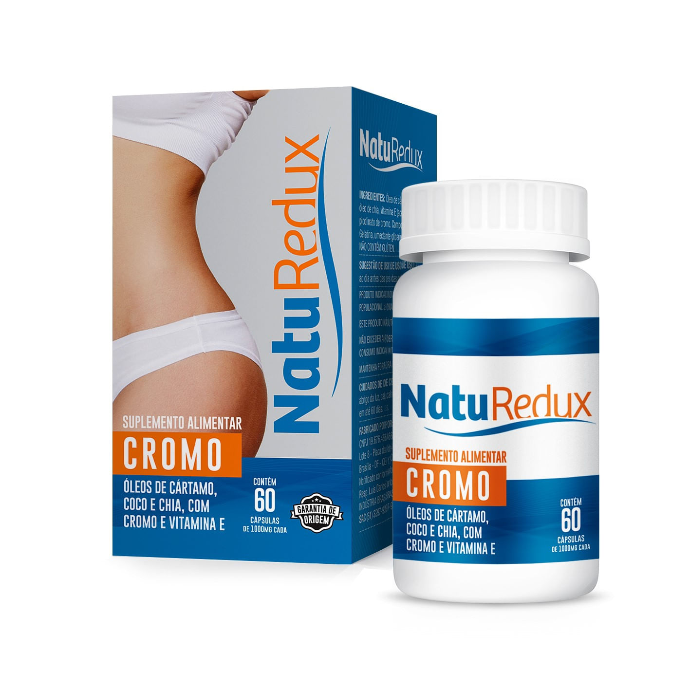 Naturedux Cromo 60 Cápsulas