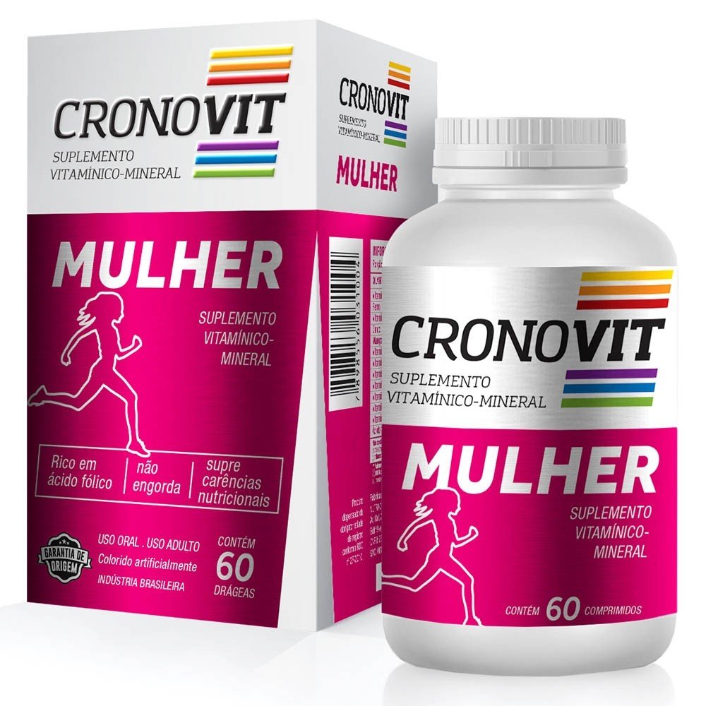 Cronovit Mulher C/ 60 Comp