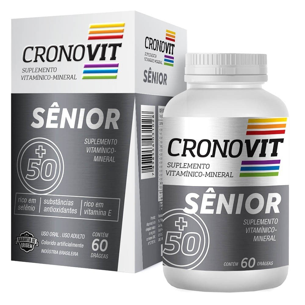 Cronovit Sênior 60 Drágeas