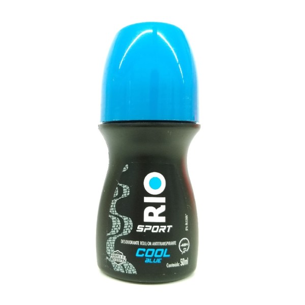 Encontraproduto.com.br - RIO SPORT ROLLON DESODORANTE COOL BLUE 48H 50 ML x 1