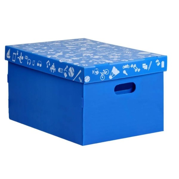 Caixa New Box Grande Azul Atco