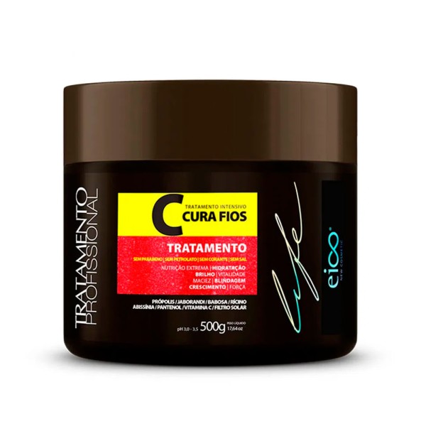 Encontraproduto.com.br - Máscara Tratamento Capilar Eico Life Cura Fios 500g