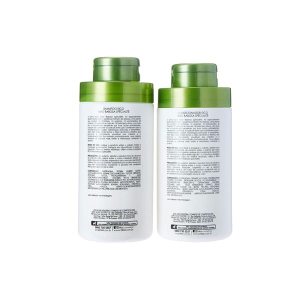 Encontraproduto.com.br - Kit Eico Seduction Amo Babosa Spécialité (2 Produtos) - 450ml