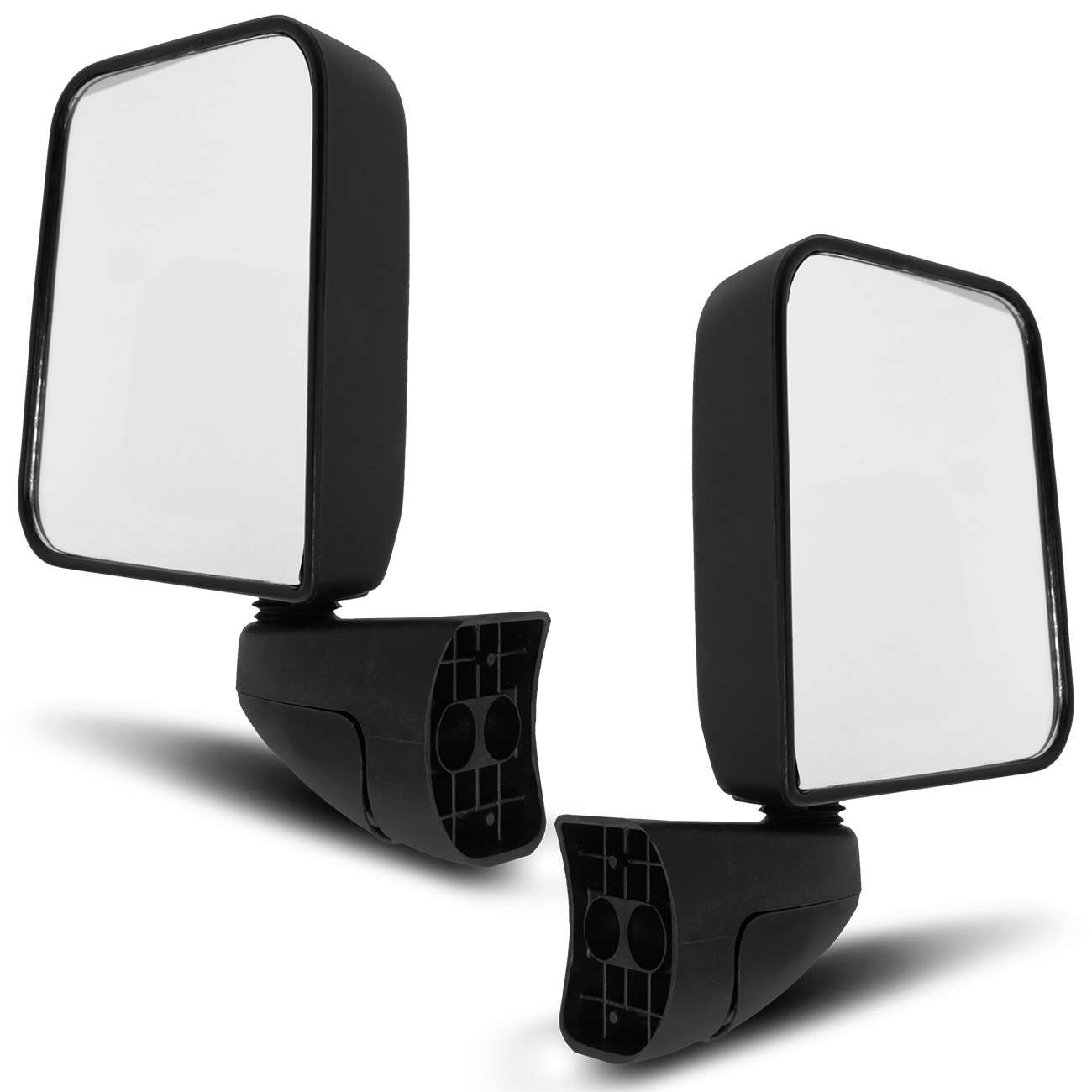 Encontraproduto.com.br - Retrovisor Kombi Perua 1997 a 2014 Preto sem Controle