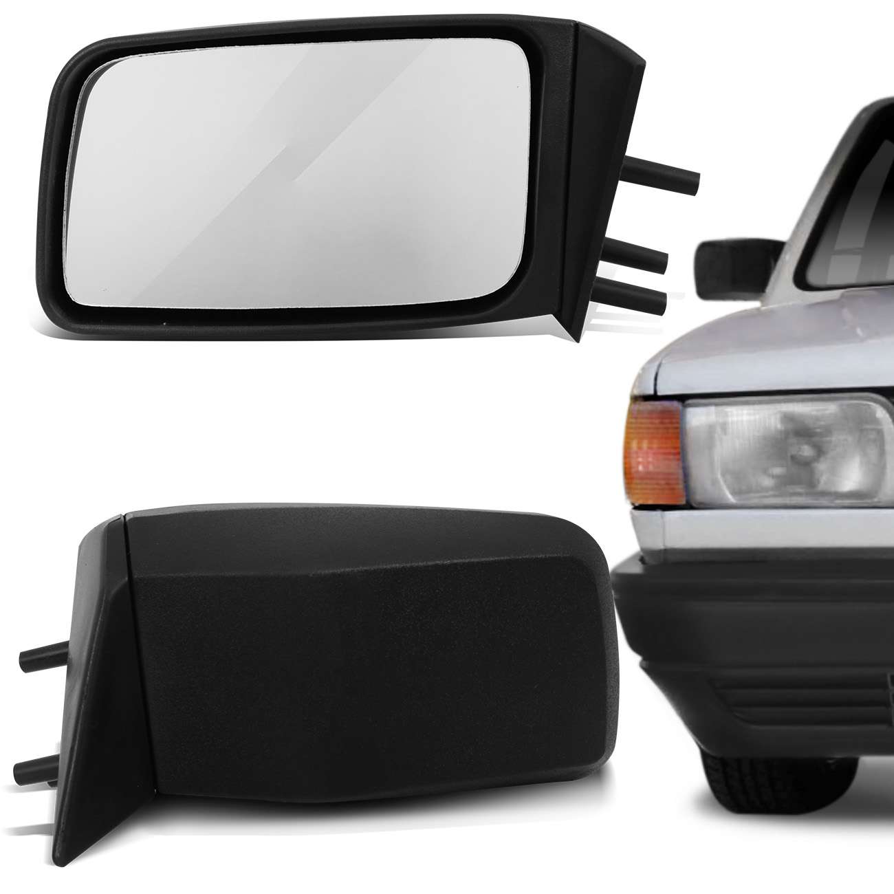 Encontraproduto.com.br - Retrovisor Gol Lado Direito 1988 a 1994 Retrovex RX1108