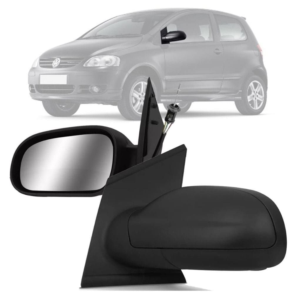 Encontraproduto.com.br - Retrovisor Esquerdo Controle Fox 2 4 Portas 2006 2007 2008
