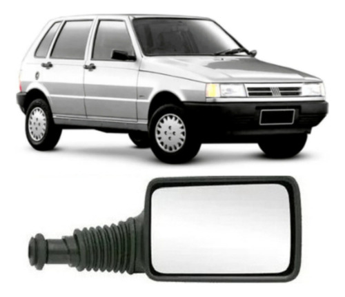 Encontraproduto.com.br - RETROVISOR UNO EP/SX/SMART 2/4PORTA SEM CONTROLE LADO DIREITO  - RX4410LD