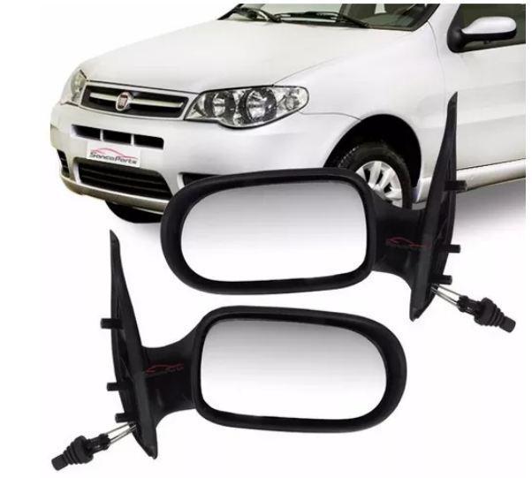 Encontraproduto.com.br - Retrovisor externo Palio Strada 2 portas Com controle Lado direito UNIDADE Retrovex RX4448