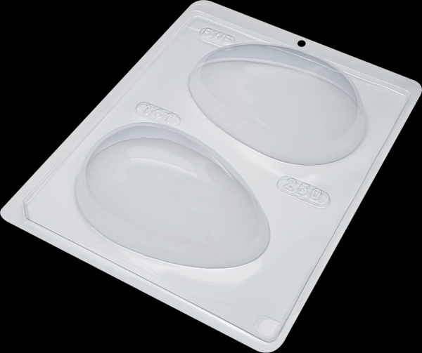 Forma de Acetato Ovo Simples 250 gr com 1 Un