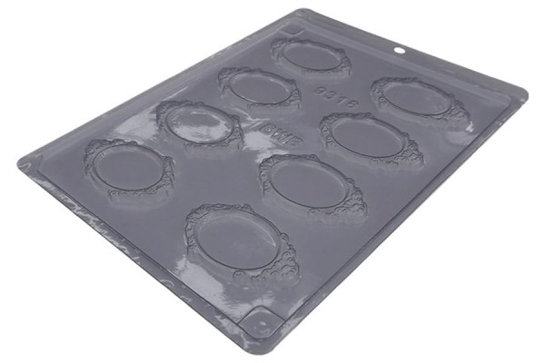 Encontraproduto.com.br - Forma de Acetato Camafeu Liso (9316) un BWB