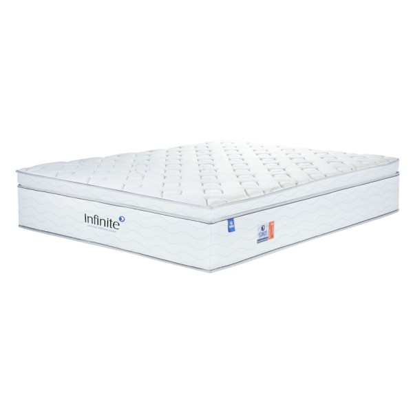 Encontraproduto.com.br - Colchão para Casal Sonos Infinite D33/D40 138cm com Molas Ensacadas - Branco