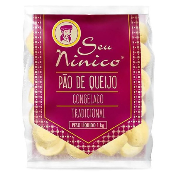 Encontraproduto.com.br - PAO DE QUEIJO TRADICIONAL SEU NINICO 1KG
