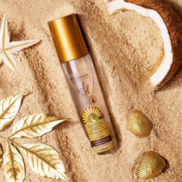 Encontraproduto.com.br - Elixir Bifásico Vegano Sol a Sol Spray 120ml - Arvensis