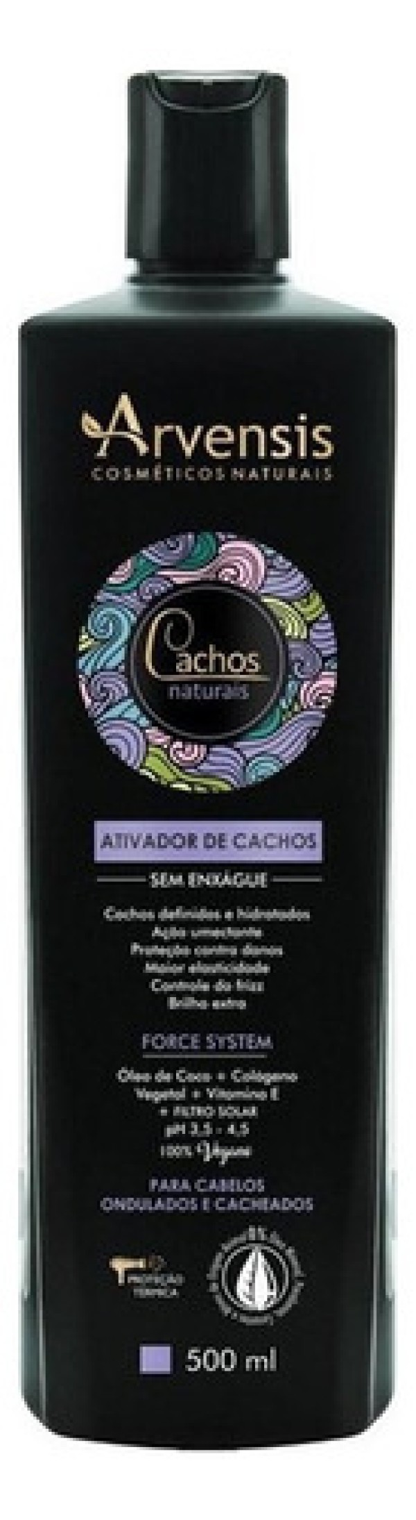 Ativador Arvensis Cachos Naturais - 500ml