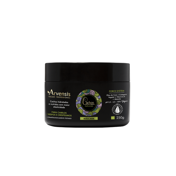 Máscara Capilar Arvensis Cachos Crespos e Crespíssimos 250g