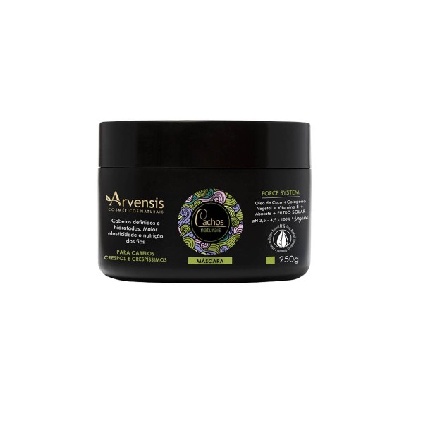 Encontraproduto.com.br - Máscara Capilar Arvensis Cachos Crespos e Crespíssimos 250g