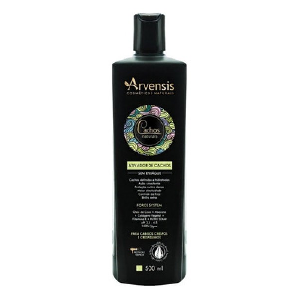 Creme Ativador Cachos Crespos E Crespíssimos Arvensis 500ml