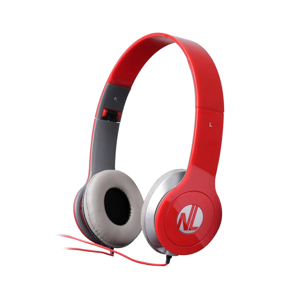 Encontraproduto.com.br - Fone De Ouvido Com Microfone Newlink Extreme Hs110 Vermelho
