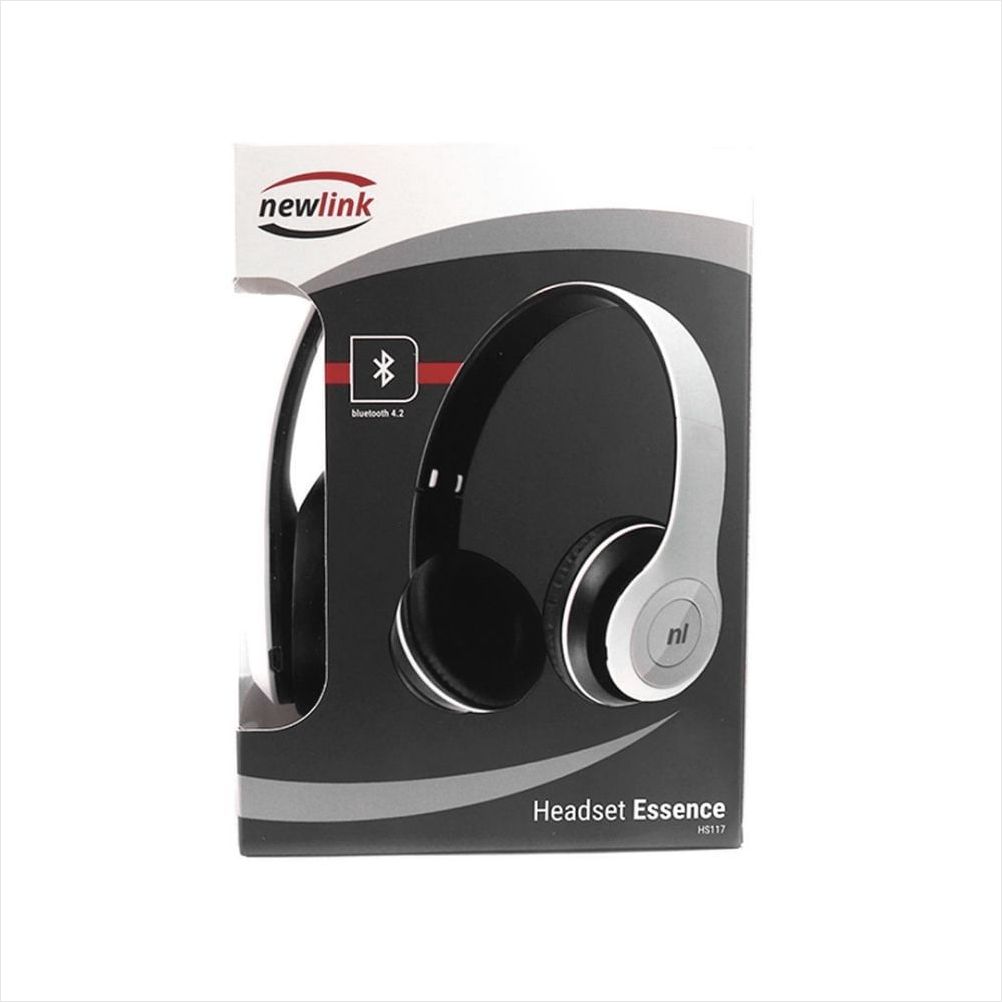 Encontraproduto.com.br - Fone De Ouvido Bluetooth Com Fm E Entrada Para Micro Sd Newlink Essence Hs117 Branco
