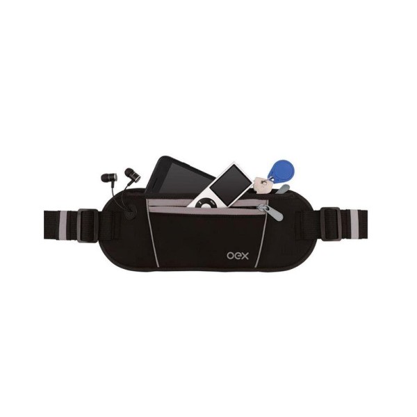 Encontraproduto.com.br - Pochete em Neoprene Oex Sport Move Po200 - Preto e Cinza