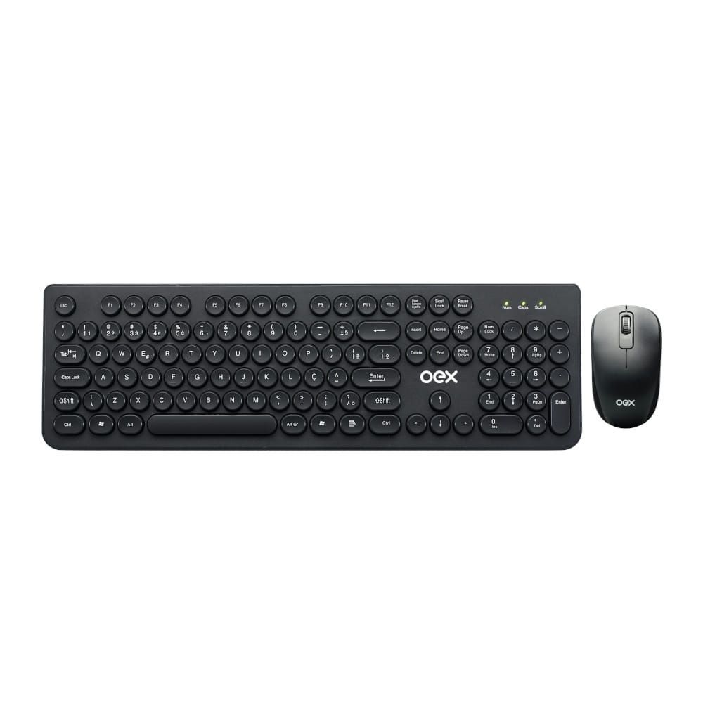 Encontraproduto.com.br - Teclado e Mouse sem Fio Pop ABNT2 TM410 OEX