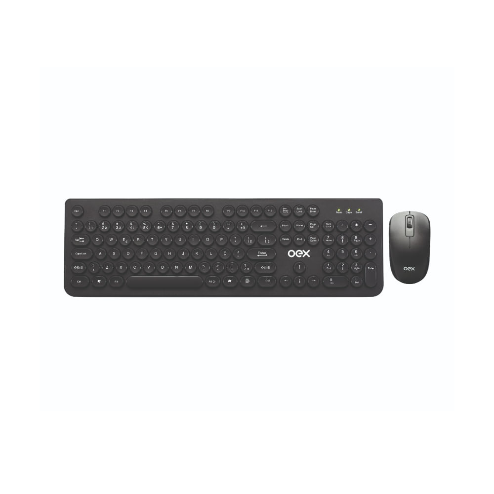 Encontraproduto.com.br - Teclado e Mouse sem Fio Pop ABNT2 TM410 OEX