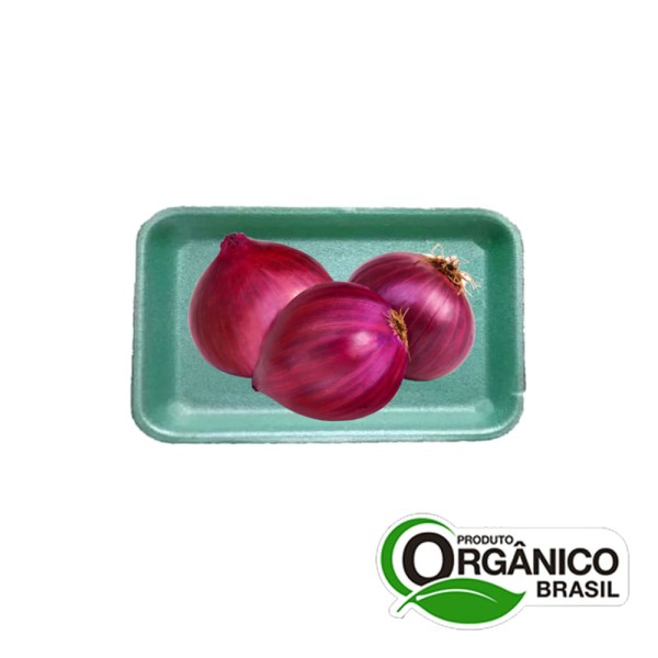 Cebola Roxa Orgânico BEE ORGANIC Aproximadamente 600g