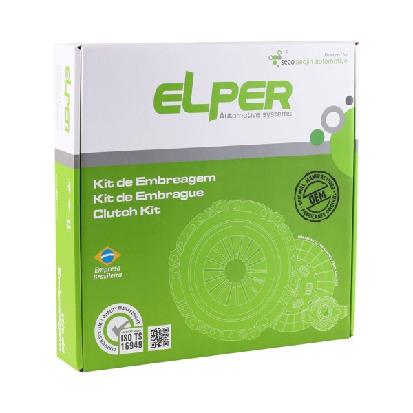 Encontraproduto.com.br - KIT DE EMBREAGEM COM ATUADOR COURIER 1.3 8V 1997 A 2000 - 62254 - 90111
