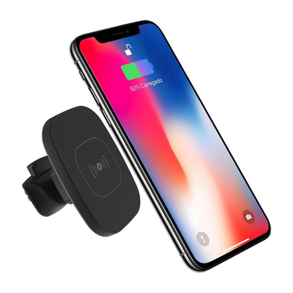 Encontraproduto.com.br - Carregador de Celular sem Fio Veicular CV5WQI Geonav