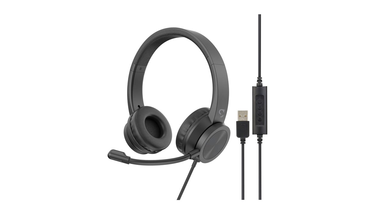 Encontraproduto.com.br - Headset com Microfone USB HSETUBK Geonav