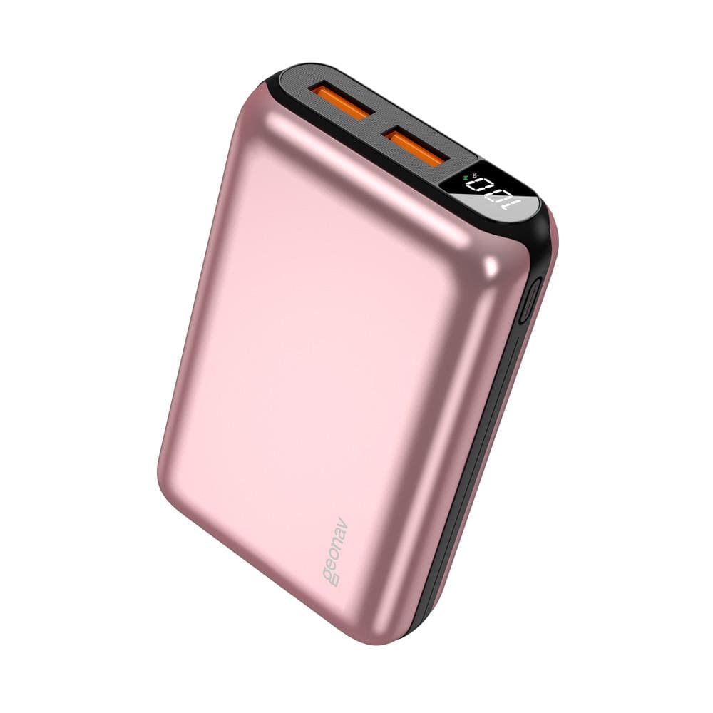 Encontraproduto.com.br - Carregador Portátil Geonav PB20K20WRG 20000 mAh com USB-A e USB-C para Celulares e Dispositivos Eletrônicos