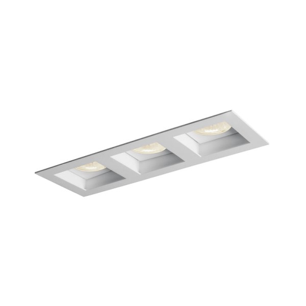 Encontraproduto.com.br - Spot New Line Flat Recuado Par20 50W 3XE27 Branco IN65033BT