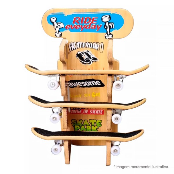 Encontraproduto.com.br - Skate Park Bowl de Skate de Dedo - Brincadeira de Criança