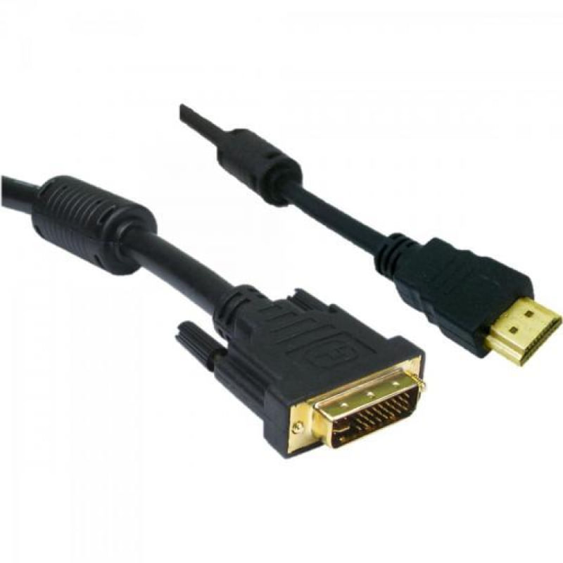 Cabo HDMI X DVI-I com Filtro 2M CBHD0002 Preto STORM