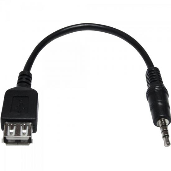 Encontraproduto.com.br - Cabo P2 4C X USB Femea CBPD0005 Preto STORM