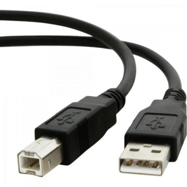 Encontraproduto.com.br - Cabo de Dados USB 2.0 a Macho X USB 2.0 B Macho 1,8M CBUS0007 Preto STORM
