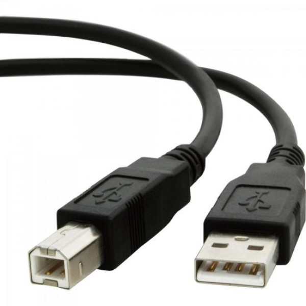 Encontraproduto.com.br - Cabo de Dados USB 2.0 a Macho X USB 2.0 B Macho 1,8M CBUS0007 Preto STORM