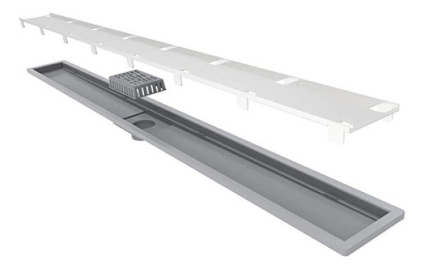Ralo Linear Elleve Royal 131 80cm com Tampa Oculta
