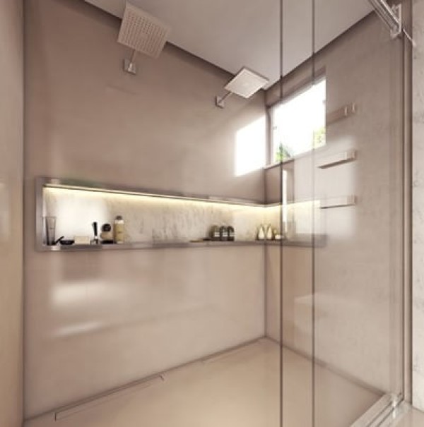 Encontraproduto.com.br - Ralo Linear Elleve Royal 132 90cm com Tampa Oculta