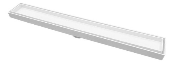 Encontraproduto.com.br - Ralo Linear Elleve Royal 132 90cm com Tampa Oculta