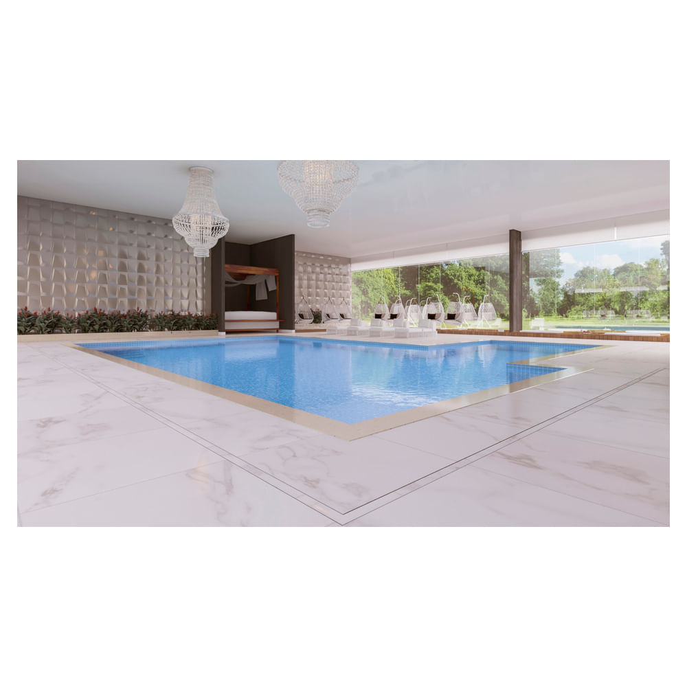 Encontraproduto.com.br - Ralo Linear Elleve Infinity 469 120cm com Tampa Oculta