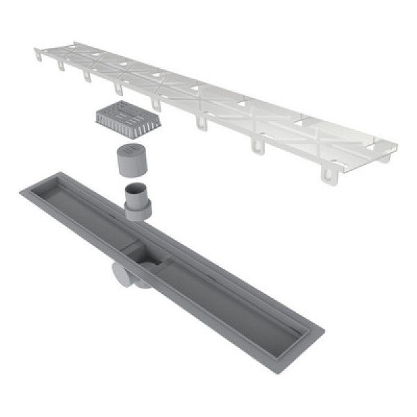 Encontraproduto.com.br - Ralo Linear Elleve Smart Sifonado 915 60cm com Tampa Oculta