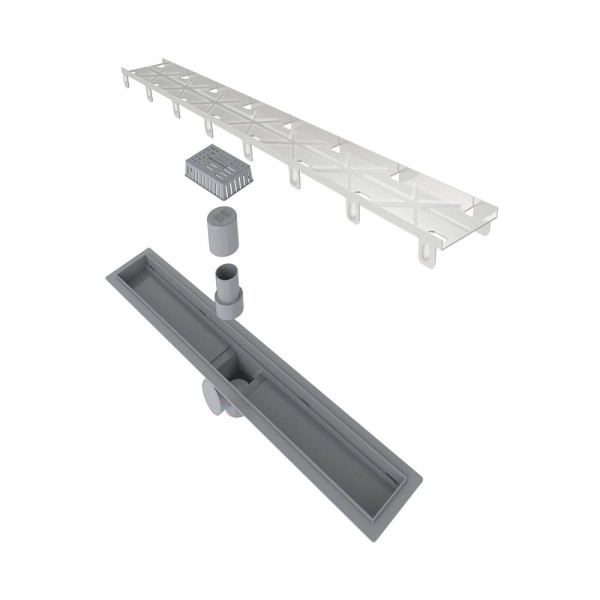 Ralo Linear Elleve Smart Sifonado 916 70cm com Tampa Oculta