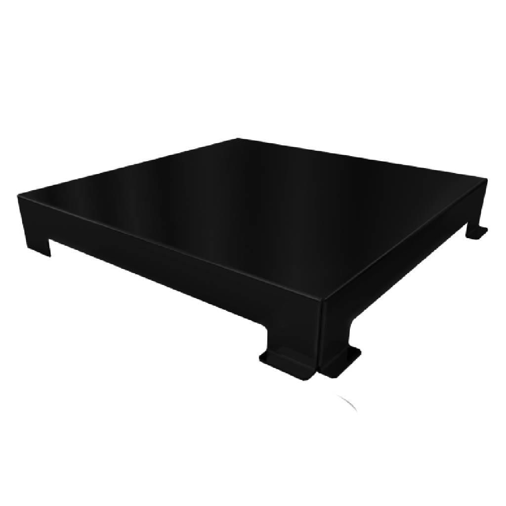 Encontraproduto.com.br - Ralo Linear Elleve Square 4243 15x15 com Tampa Black Matte