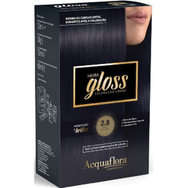 Coloração Acquaflora Hidra Gloss 6.7 Chocolate